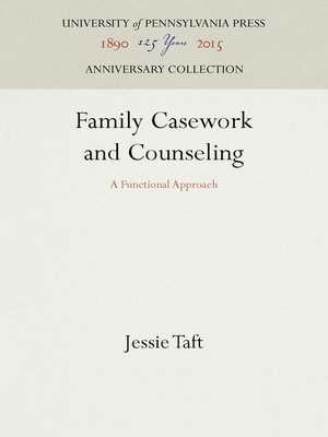 cover image of Family Casework and Counseling